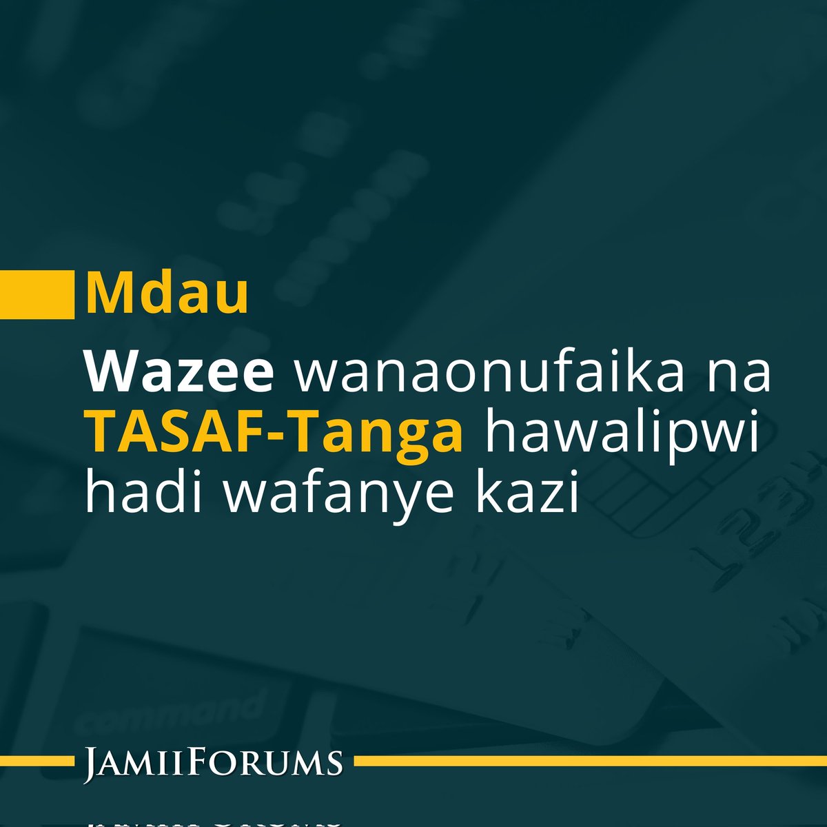 JamiiForums's tweet image. Mdau wa JamiiForums.com kutoka Kijiji cha Kikunde Wilayani #Kilindi anadai wanufaika wa Mradi wa Mfuko wa Maendeleo ya Jamii (#TASAF) wanapata wakati mgumu kupata malipo yao hasa Wazee

Anadai Wazee wamekuwa wakitumikishwa kufanya kazi za kusafisha na kurekebisha Barabara