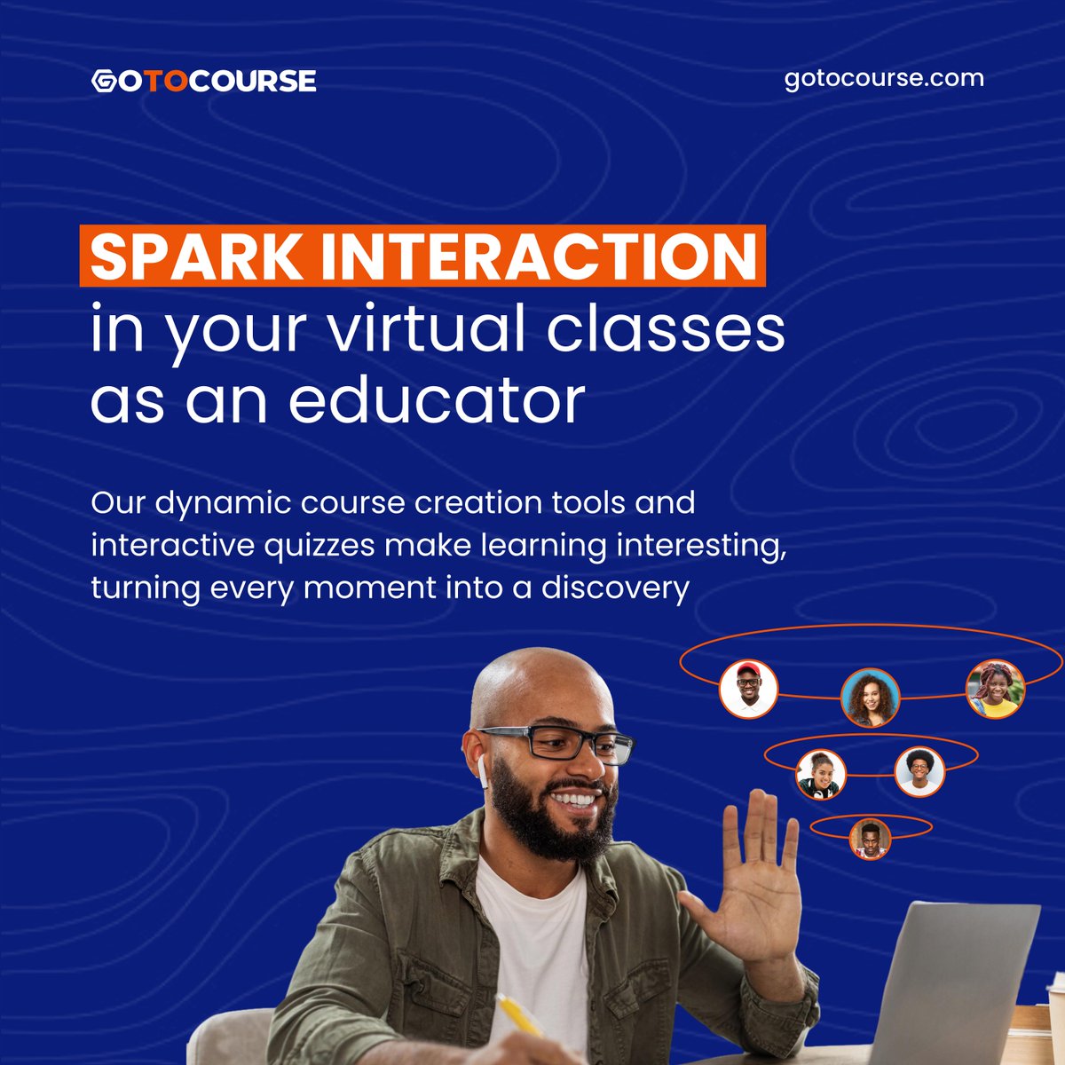 mygotocourse's tweet photo. Turn every learning moment into a thrilling discovery for your students with Gotocourseโs innovative course creation tools and interactive quizzes.
Join us today and unlock unrivaled excellence in virtual education.
#InteractiveLearning #VirtualEducation #Gotocourse https://t.co/RLCEctn4y8