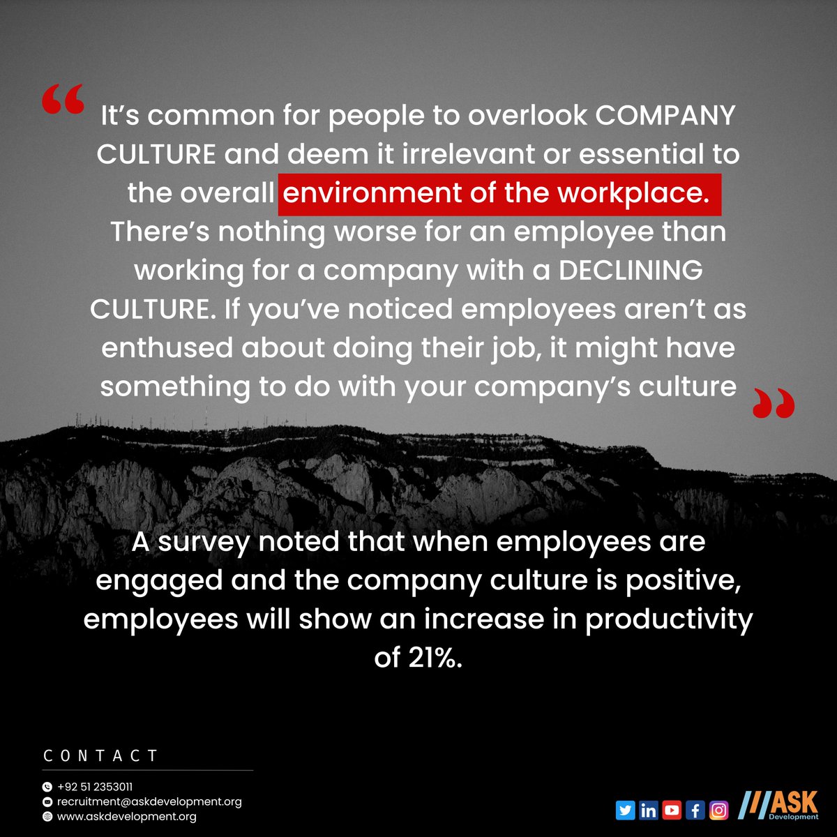 ASK_Development's tweet image. #companyculture #workplace #workingenvironment #workculture #productivity