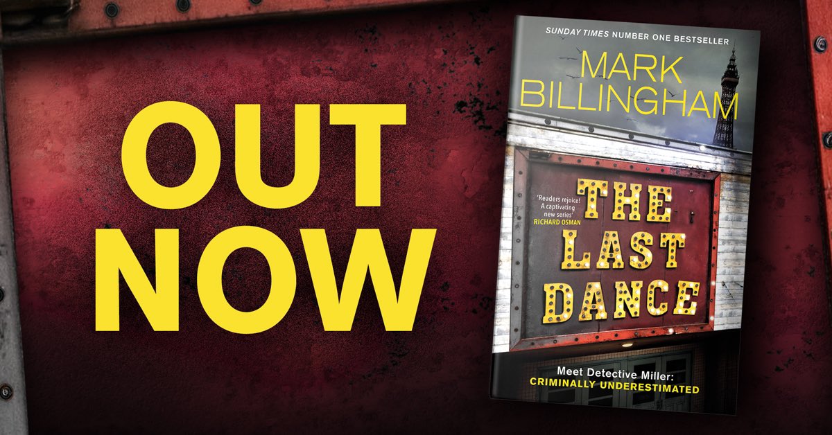 MarkBillingham's tweet image. Ok, so, deep breath and…here we go. My brand new series hits the shelves TODAY. DS Declan Miller is putting his best foot forward. When he’s not putting it in his mouth. You dancin’…? #TheLastDance #PublicationDay
