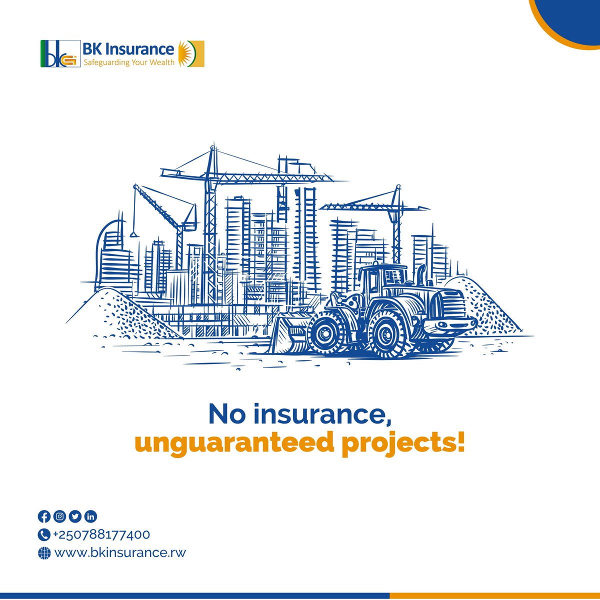 bkinsuranceltd's tweet photo. Today, get our Engineering Insurance; you won't regret it!
You get to implement original projects that will never deceive you! 👌

Our Engineering Insurance safeguards your project implementation while managing your risks.

#EngineeringInsurance
#BKInsurance
#SafeguardYourWealth https://t.co/hZRVbQEyaf