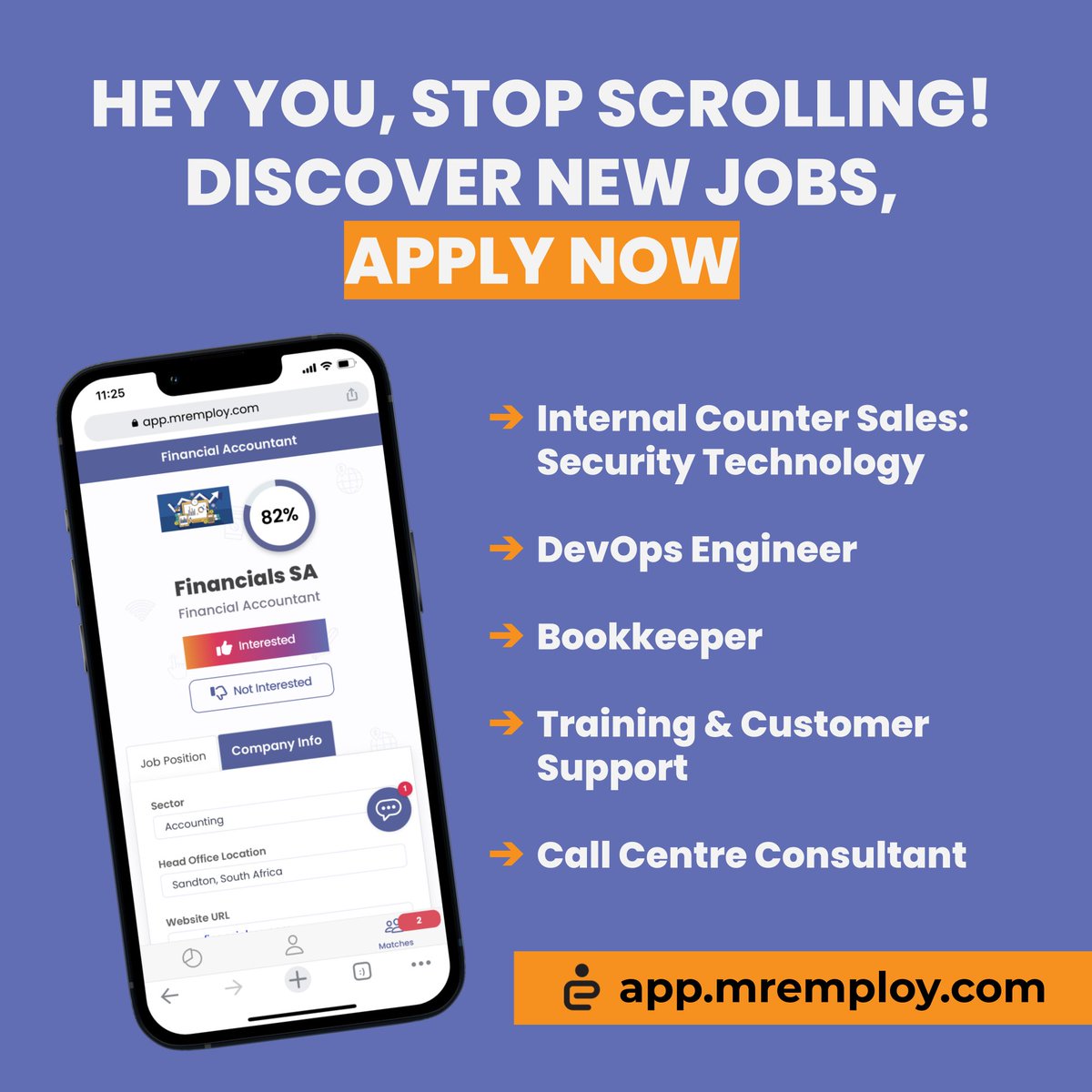 mremploy's tweet image. Job seekers, check out these 5 exciting opportunities available on the Mr Employ app right now! Don't miss out on these fantastic career opportunities - tag a friend who needs to see this or visit the Mr Employ app today and apply now on mremploy.com #mremploy