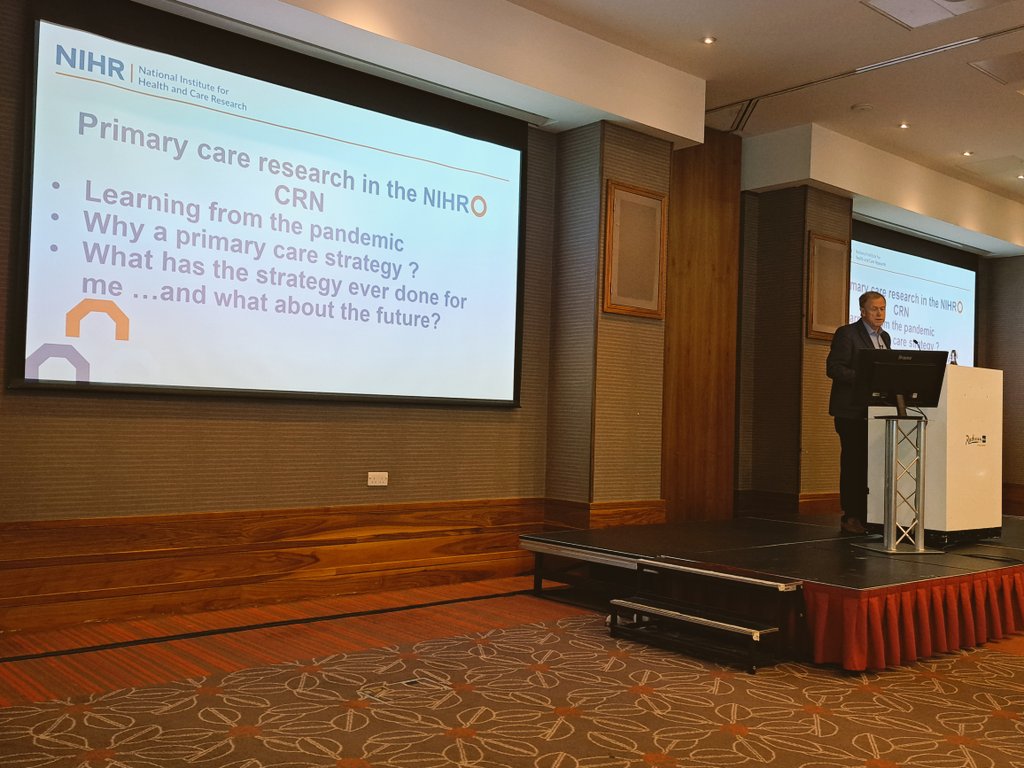 We are delighted to welcome Professor Philip Evans as our keynote speaker this morning to provide an overview of NIHR Primary Care research. #ResearchNENC