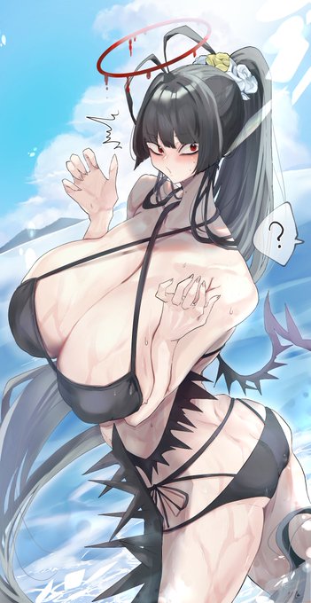 「せ…先生!?!?!」

水着ツルギ 
#ブルアカ https://t.co/orLJn7Gbsj