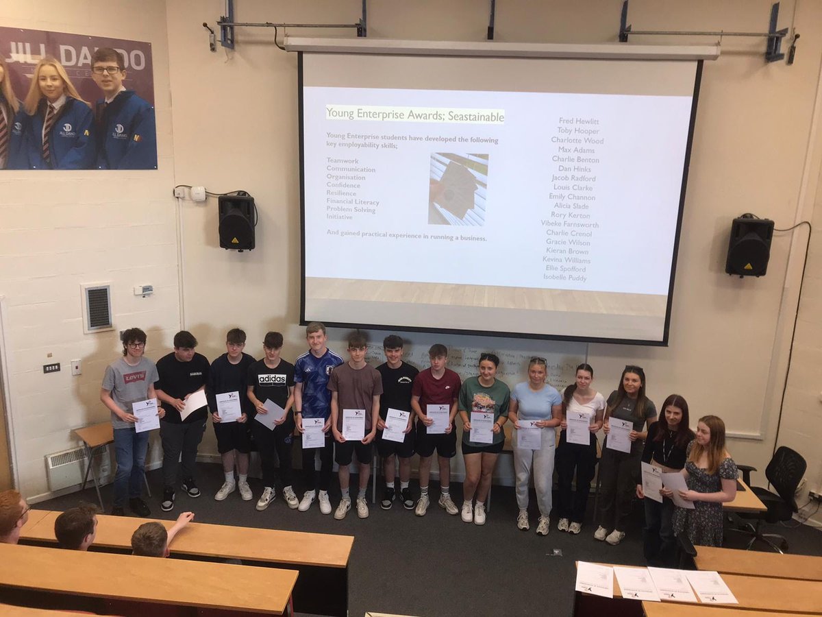 Well done to all of our Young Enterprise students from our award winning <a href="/SEAstainable_/">SEAstainable</a>  We are SO proud of what you have achieved this year - a great company, a great product and great success!