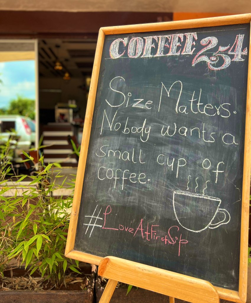 Coffee_254's tweet photo. Of course nobody wants a small cup of Coffee. #LoveAtFirstSip https://t.co/hv3lQZ2ur2