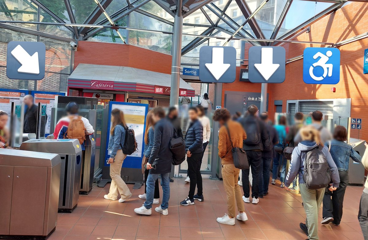 💡Nous avons pris vos remarques en considération 😃 
En gare de <a href="/villedesuresnes/">Ville de Suresnes</a> <a href="/LIGNEL_sncf/">Ligne L</a> nous expérimentons pour votre confort, et un meilleur flux voyageur, une sortie supplémentaire.
N'hésitez pas à nous faire des retours sur ces essais !!

<a href="/Jemmel_Ma/">Jemmel Mahi</a> <a href="/Moussa_Kante1/">Moussa KANTE</a>