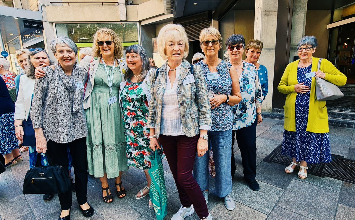 Members of WI Shropshire are en route! #WM_AM2023