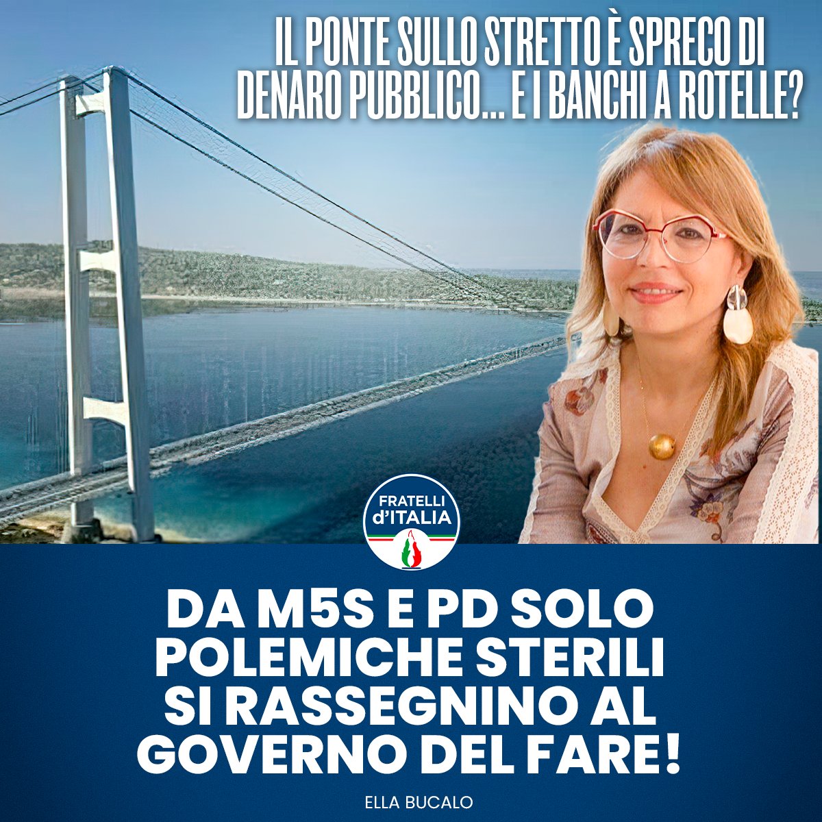 Dal voto di ieri al Senato inizia una nuova pagina della storia del nostro Paese e del Meridione in particolare. La polemica sterile e fine a sé stessa non giova a nessuno. Meno che mai ai siciliani e ai calabresi.