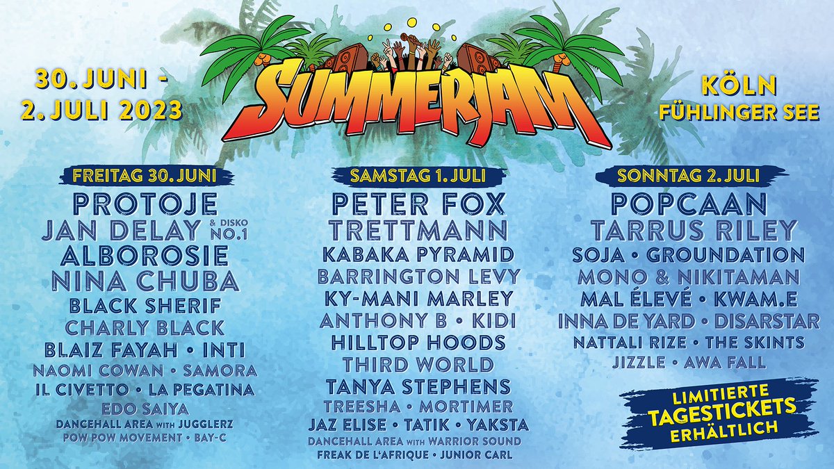 SUMMERJAM FESTIVAL tweet media
