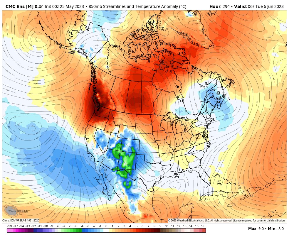 #Summer enters with a bang out #west into June. 
#BCHeat #BCStorm #Heat #PNW #Weather #Climate