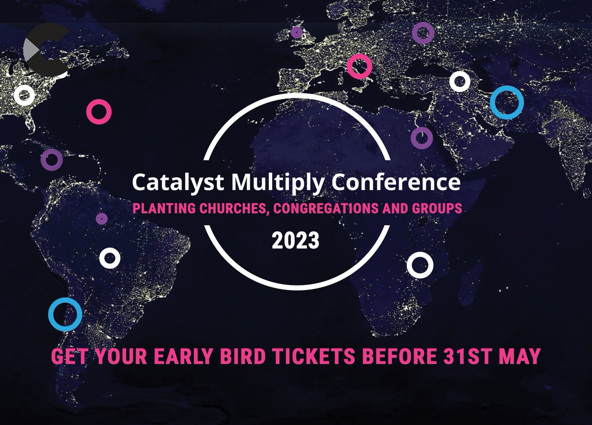 MultiplyConf's tweet image. Multiply Conference 2023 is going to be a great day of worship, ministry, time to connect with others and inspiring teaching!

This is your reminder to book your tickets by 31st of May, before the prices rise.

For more info &amp;amp; to book your tickets: ow.ly/2ORC50OwglX