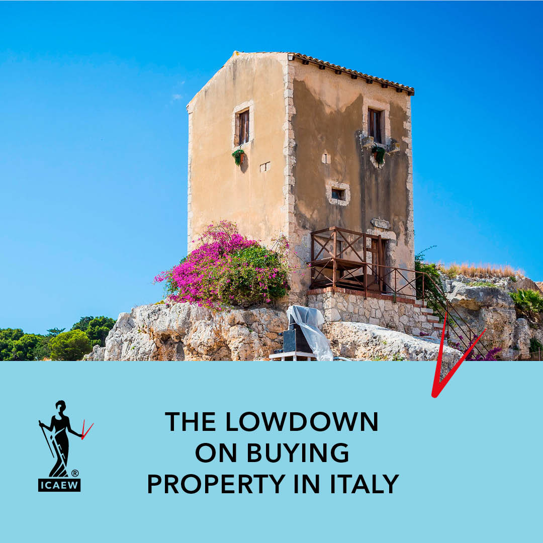 Buying a house in Italy is a dream come true for many, but if you do not know the property tax rules you could be faced with some unpleasant surprises. Andrea Matera explains what you need to know.

Find out more: fal.cn/3yww3 

#tax #icaewInsights #taxline