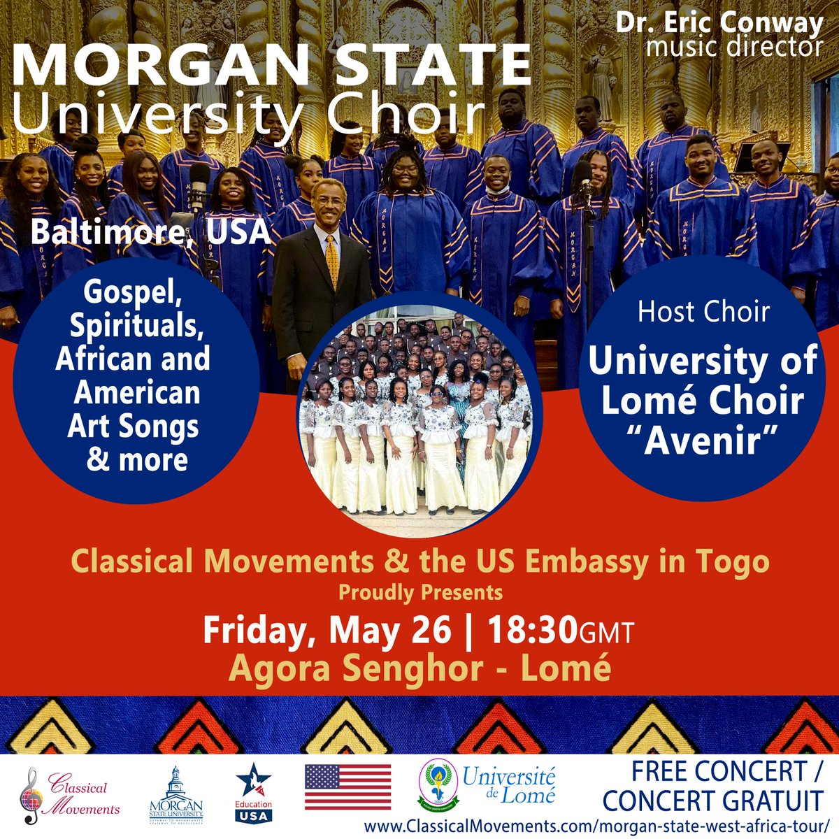 U.S. Embassy Togo on Twitter "N'oubliez pas votre concert gratuit de