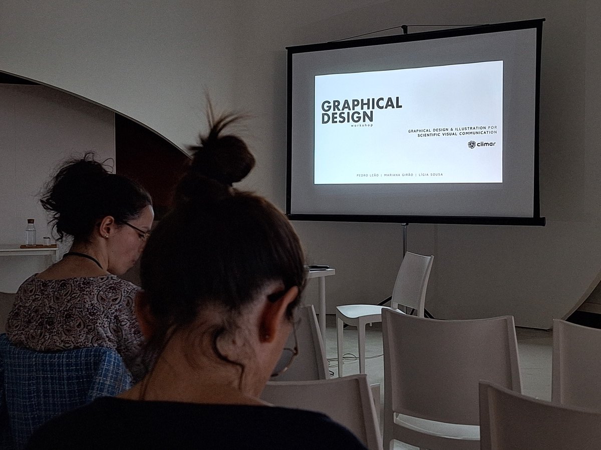 📆 Today is #scicomm training day back at @CiimarUp. ⬇️ We'll be learning how illustration may be used & useful for scince visual communication. 📝 Looking forward to this graphical design workshop.