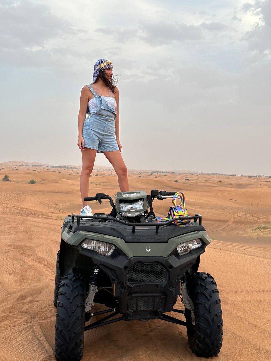 Embracing the Adventurous Desert Spirit! . . . Adventure Heritage Travel and Tourism Call or WhatsApp us at - +971 505112806 / +971 566091406 / +971 568192591 . . . For more info Visit: lnkd.in/dfaxxeZP . . . #desertsafari #dunebashing #buggyride #explorethewild