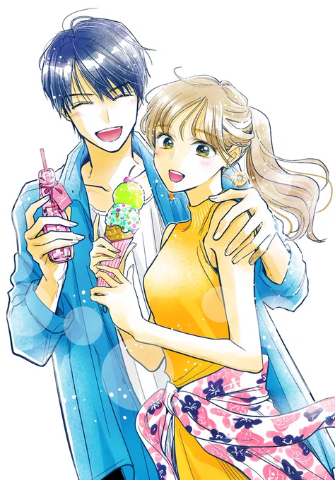 #わたしのお嫁くん Kissで表紙&巻頭カラー 描かせていただいてます  ついに本物の義母と対面する回です! ドラマ3兄弟のインタビューもぜひ 