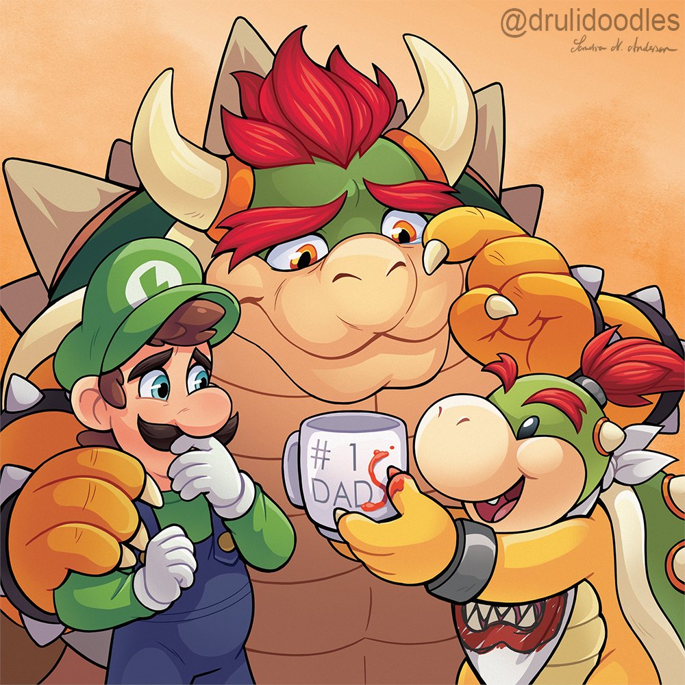 Bowser family, inspired by the good work of <a href="/cousineggplant/">Ariel Slamet Ries</a>!