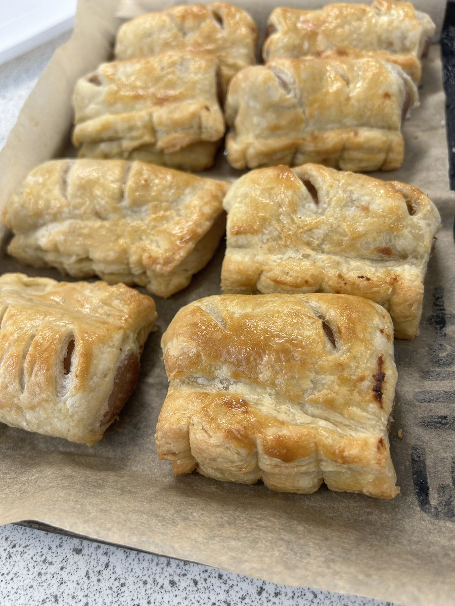 Amazing results with Y10 homemade flaky pastry. Elliot C 🌟baker 👏🏻