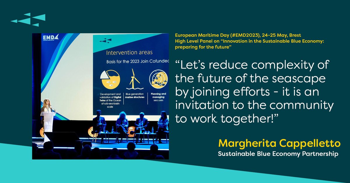 📢🌊Key insights from the 'High level panel on innovation in the Blue Economy - preparing for future' at the European Maritime Day #EMD2023. #BlueEconomy #innovation #cooperation #HorizonEU