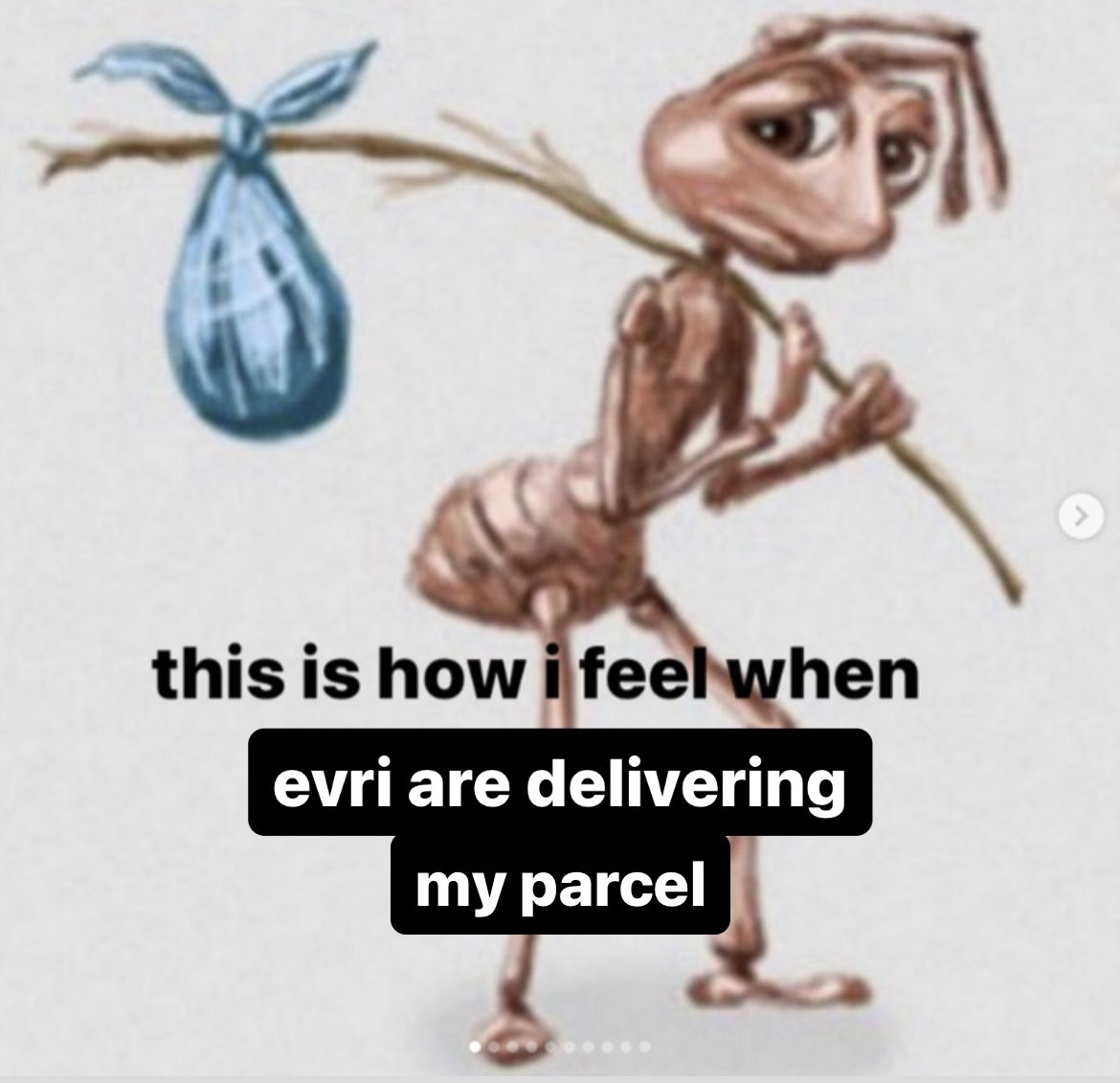 me when evri have my parcel rn