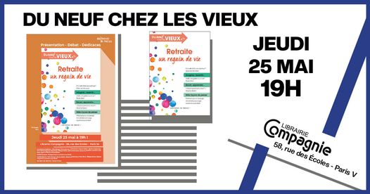 « Du neuf chez les vieux » ! Une nouvelle collection qui fait bouger les lignes et incite à penser autrement le vieillissement.
Une rencontre collective ce jeudi 25 mai à partir de 19h00
<a href="/EditionsInPress/">Éditions In Press</a>