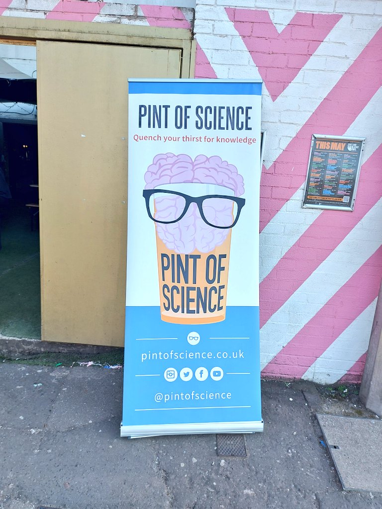 AnneliseGar's tweet photo. Had a great time last night at @pintofscience #pint23 in Birmingham with talks related to the @NC3Rs. Great initiative to make science more accessible and to chat over a pint (and even play science themed boardgames!) 👩🏼‍🔬🎲🍺 https://t.co/DziBVnoZ4r