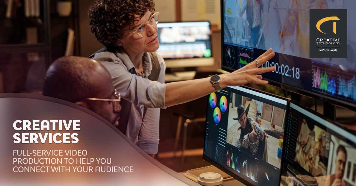 Our creative team provides full-service video production, from concept to story-boarding, camera, sound, lights, editing &amp; graphics. We take the myriad of tasks involved in producing creative content, and make the process easy for our clients - aer.me/ctiecsrv  #creative