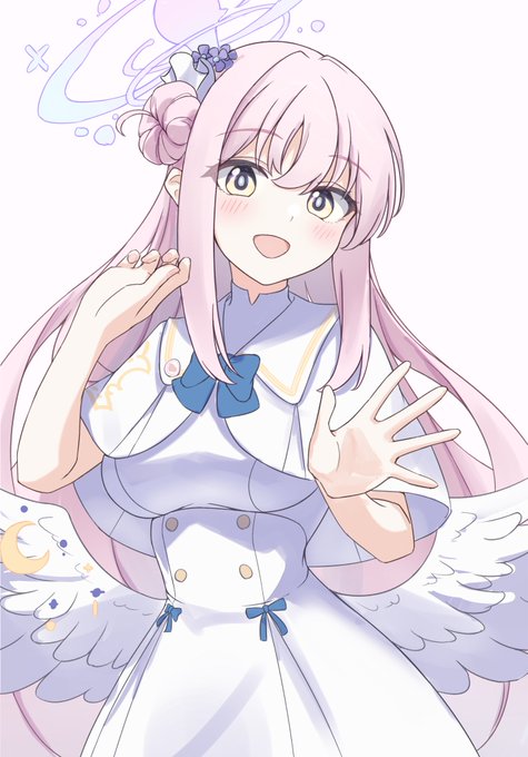 「天使 ピンク髪」のTwitter画像/イラスト(新着)｜21ページ目