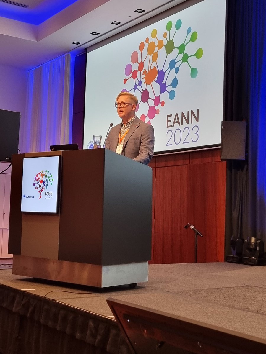 AndreaCShepherd's tweet photo. @NealFCook welcoming delegates to the quadrennial European Association of Neuroscience Nursing Congress 2023 #EANN https://t.co/eHrByCKJ1o