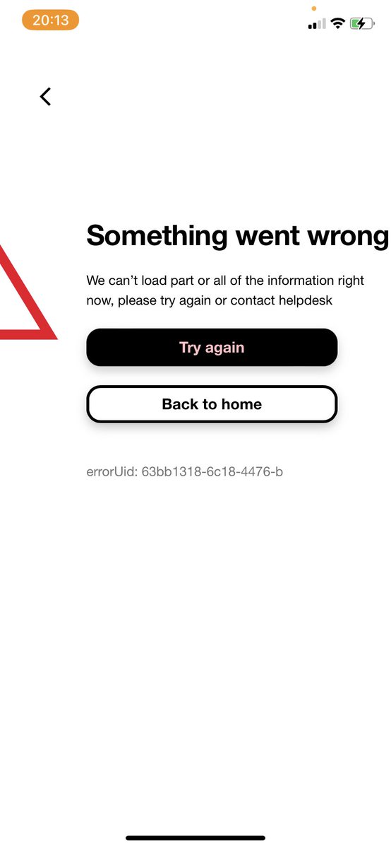 Scouser19881's tweet photo. @ThreeUKSupport whenever I try login on app or website. Joke https://t.co/tDuCPO9U5V