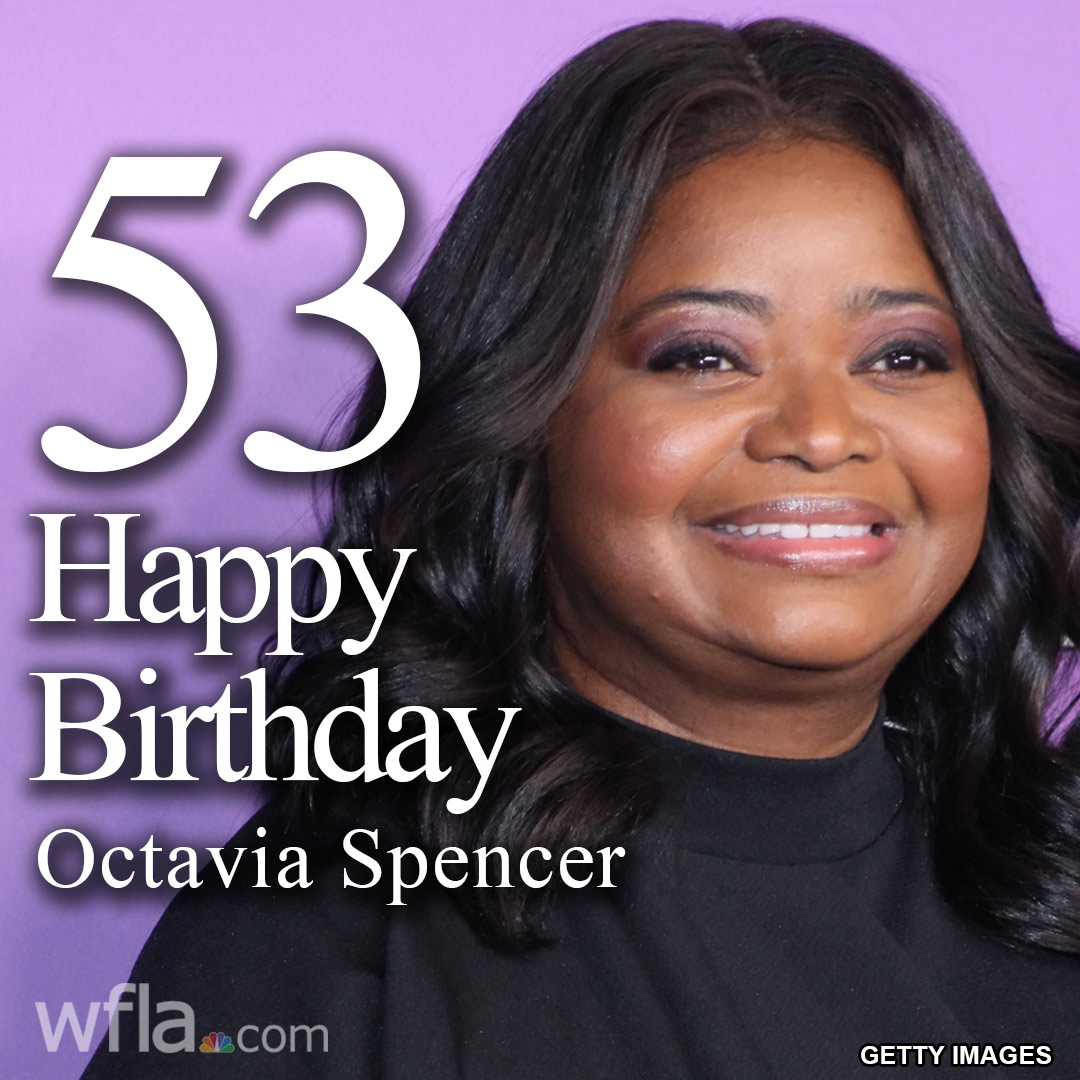 HAPPY BIRTHDAY, OCTAVIA SPENCER The Academy Award-winning actress turns 53 today!  