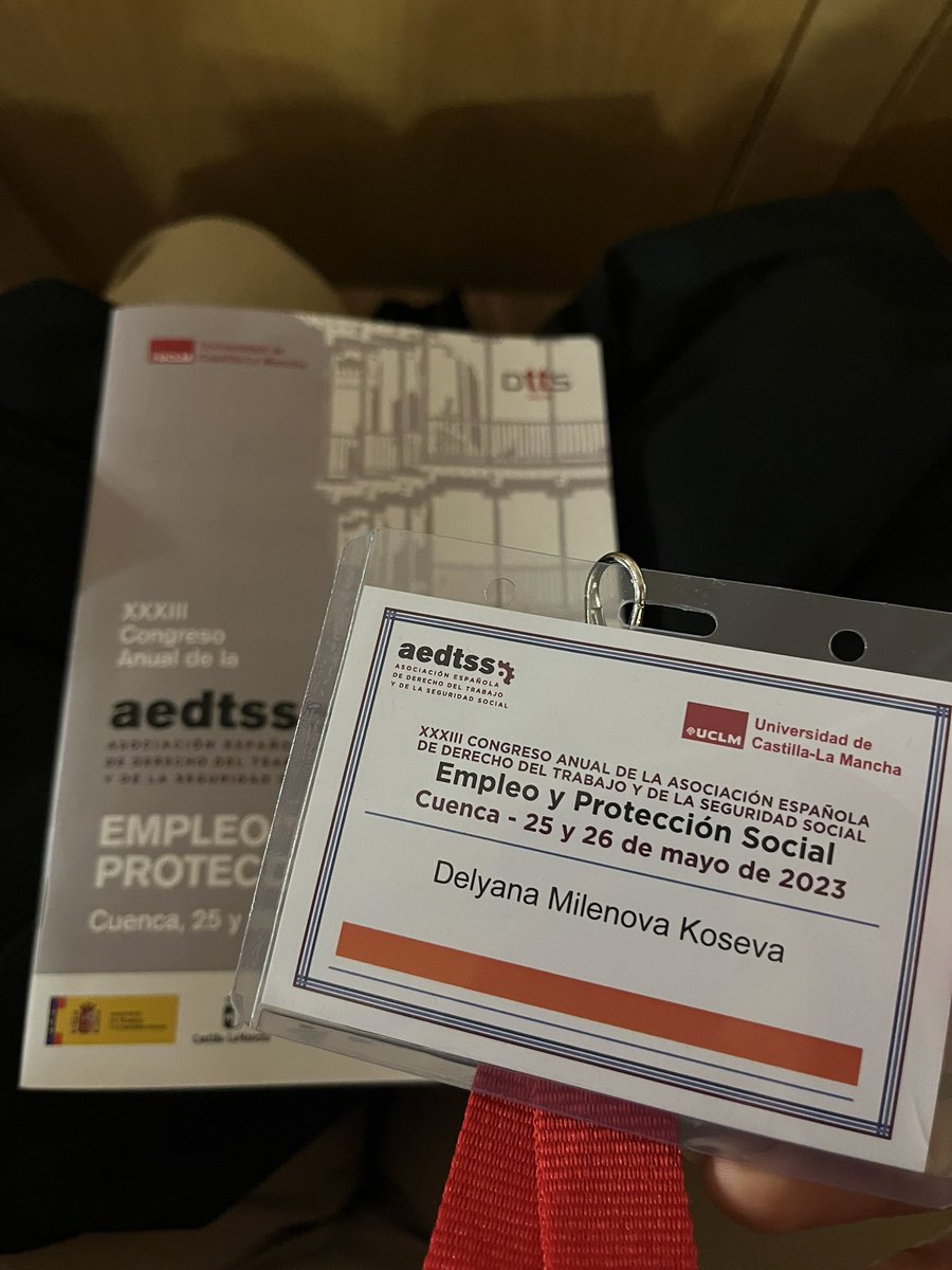 ¡Empezamos! #AEDTSSCuenca <a href="/uclm_es/">Universidad de Castilla-La Mancha</a> <a href="/AEDTSS/">AEDTSS</a>
