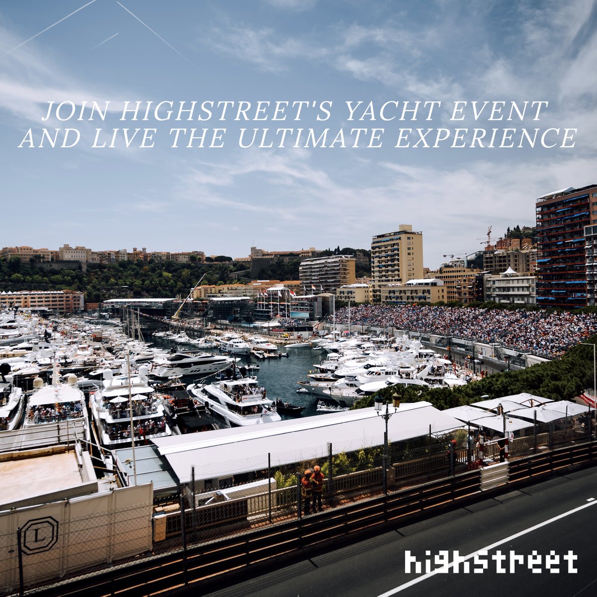 highstreetworld's tweet photo. Mark your calendars for May 26-28! 1 day left to embark on an extraordinary journey aboard our magnificent 55m #yacht, right in the heart of Monaco's dazzling port. 
🚢 Meeting our community winners today!

#Highstreet #MonacoGrandPrix #F1 #F1monacogp https://t.co/496acQKPyK