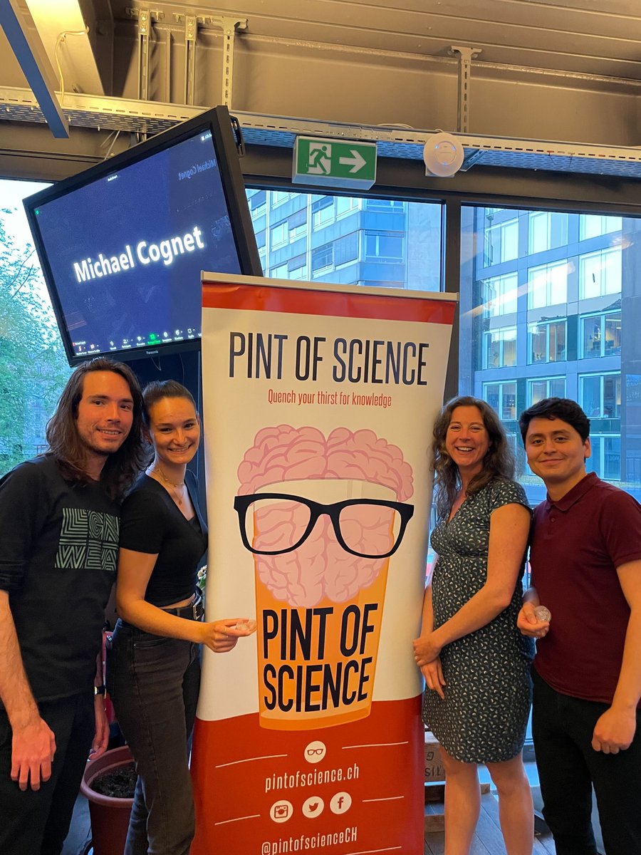 HoogendoornLab's tweet image. Lots of fun talking about cell signaling and cilia at the Pint of Science event. Many thanks to the Geneva organising team! #PintOfScience #Pint23 @unige_en
@sciences_UNIGE
@UNIGEnews