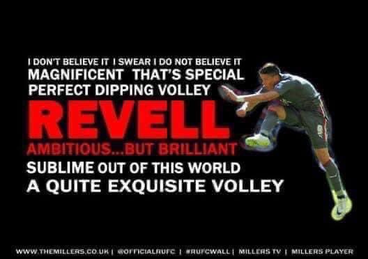 Happy Revell Day to all Millers. 9 years ago! #rufc #ambitiousbutbrilliant #alexrevell