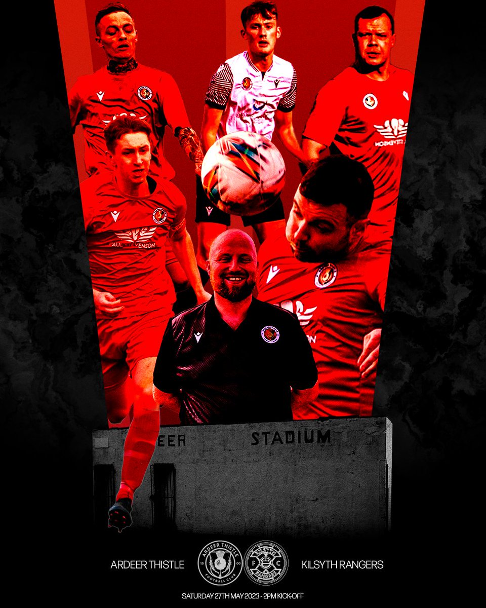 ⏩ 𝗡𝗘𝗫𝗧 𝗨𝗣 | Our last game of the 22/23 campaign this Saturday against Kilsyth Rangers.

Join us at Ardeer Stadium for a 2PM kick-off as the lads look to finish the season on a high!

#monthethistle ❤️🖤