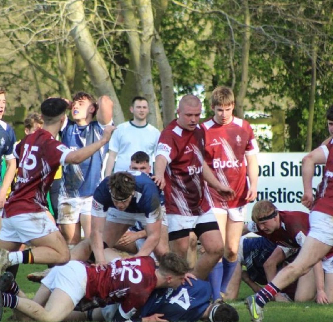 CBereavementC's tweet photo. Thank you to Will, Ben and everyone involved in the 2023 @the_HS_cup 

The rugby match took place on Saturday 8th April in memory of Max Hubbard and Ollie Scott.

We are delighted to receive your donation of £2152.80 💙 https://t.co/pF48RfdciA