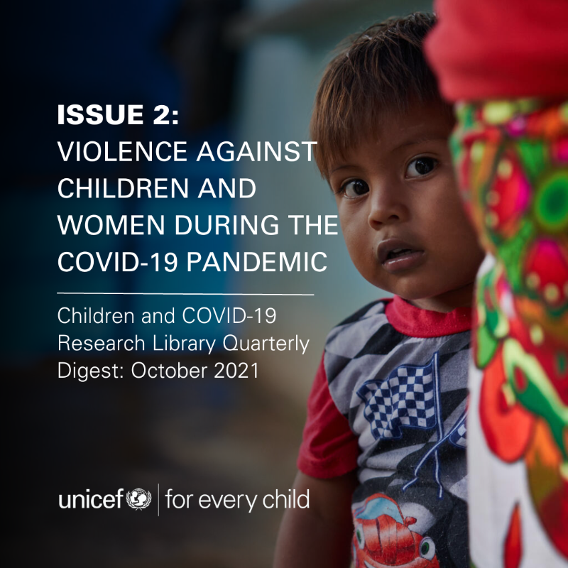 UNICEFInnocenti's tweet photo. This month, we published the last issue of our COVID-19 Digest series!

Explore all 6⃣ briefs examining COVID-19's impact on:

🔵mental health
🔵children with disabilities
🔵violence against children and women 
🔵and more, here 👇