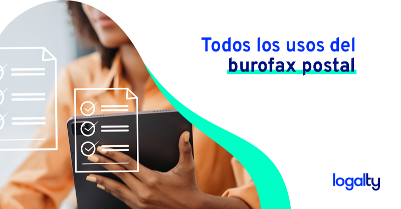 Logalty's tweet photo. 📩 El #BurofaxPostal es un servicio que nos permite enviar documentos de manera urgente, #acreditando el remitente, el destinario y la fecha de envío.
Desde Logalty queremos ofrecerte nuestro servicio con una garantía reforzada, ya que actuamos como Terceros por Interposición 🏅