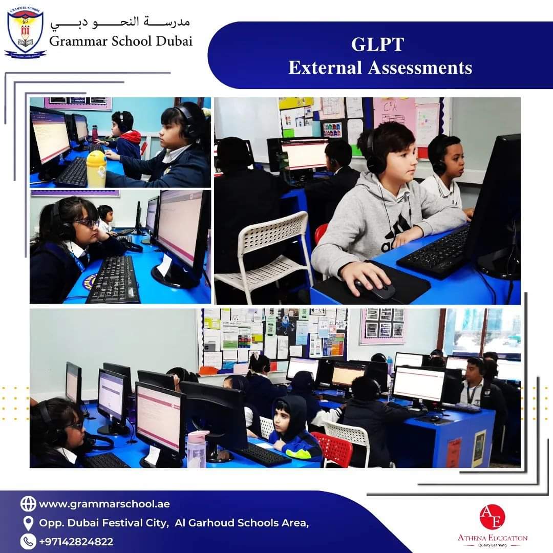 Students in the Primary are being assessed   for GLPT external assessments from 4th May to 22nd May 2023.
#students #primary #assessment #computerexam #atheneducation #grammarschooldubai