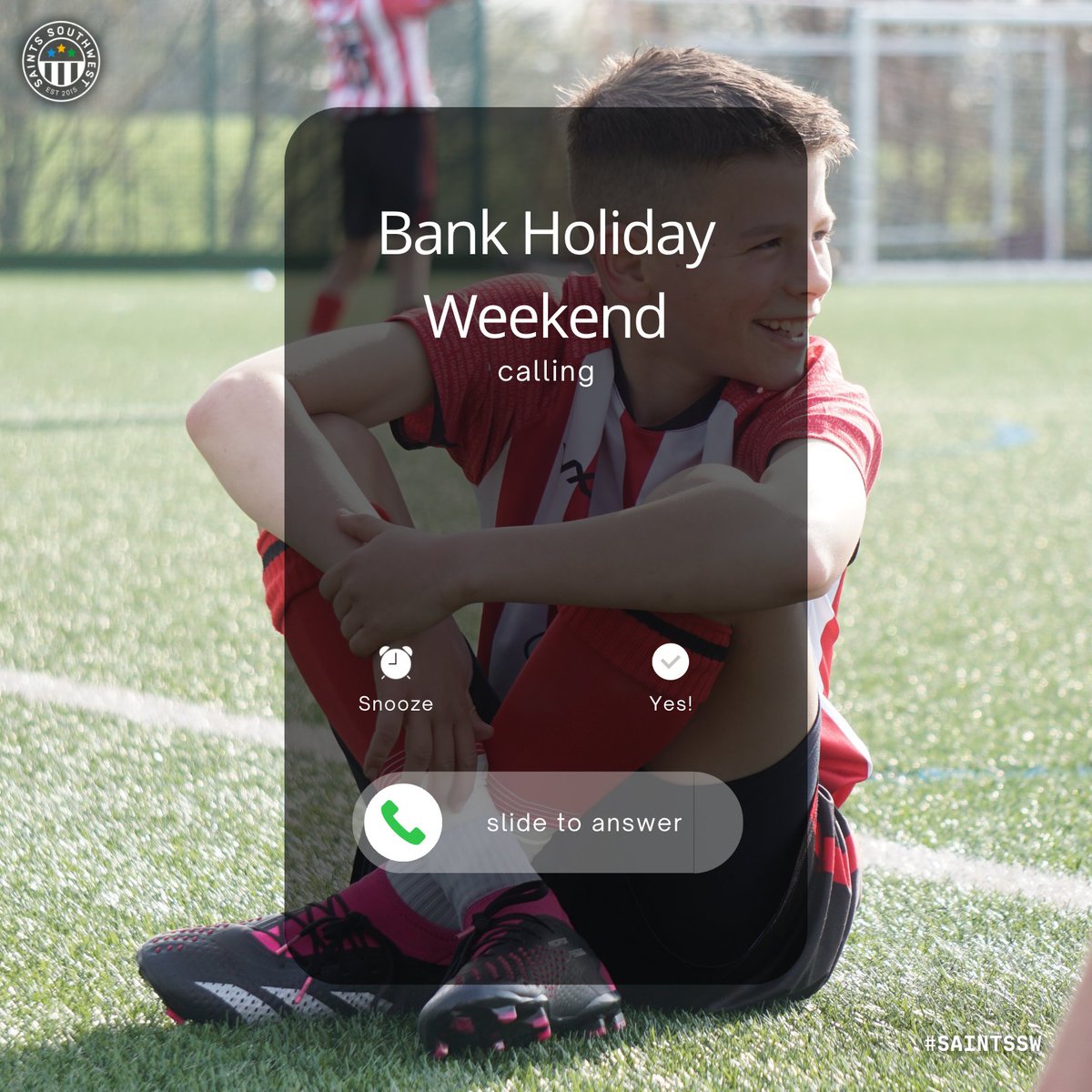 🔴 BANK HOLIDAY WEEKEND

😎 We're set for a nice, sunny Bank Holiday Weekend! How are you planning on spending your extra day off?

Learn more about what we offer HERE: saintssouthwest.co.uk

#saintssw
😇