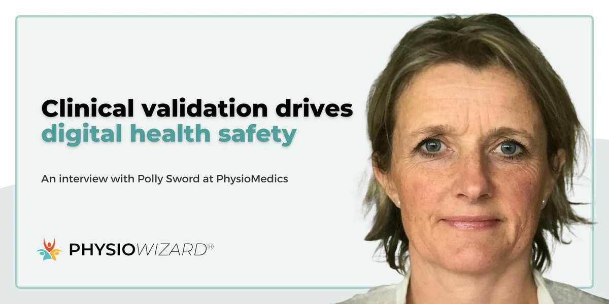 physiowizard's tweet image. We spoke with our Clinical Product Manager, Polly Sword, to understand what clinical validation means and why it is essential, particularly in the development of standalone digital health tech tools. Read our latest blog here:

buff.ly/3o3aILc