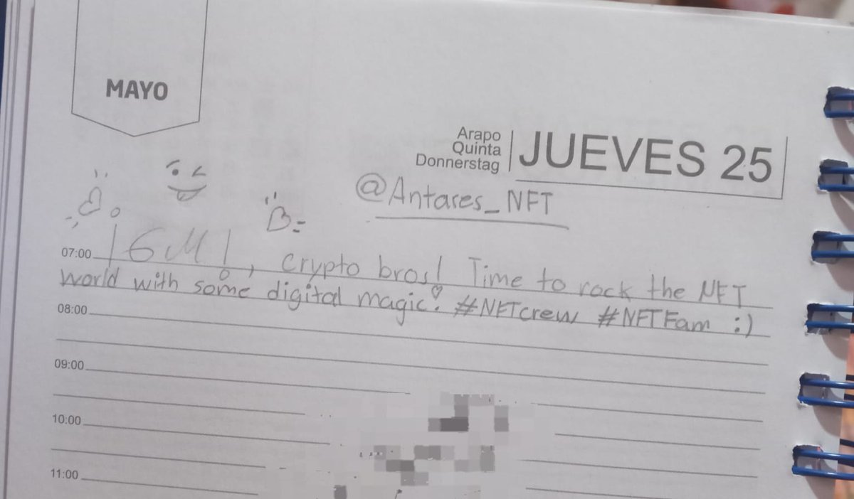 GM! Crypto fam! I'm thrilled to be able to wish you all a good morning. What I blurred out on the sheet is a sketch of my upcoming NFT. It will be available very soon. Today, I'll show you the creation process of one of my NFTs! Love you all! #NFTs #NFTCommunity #NFTGiveaway 🥰💖