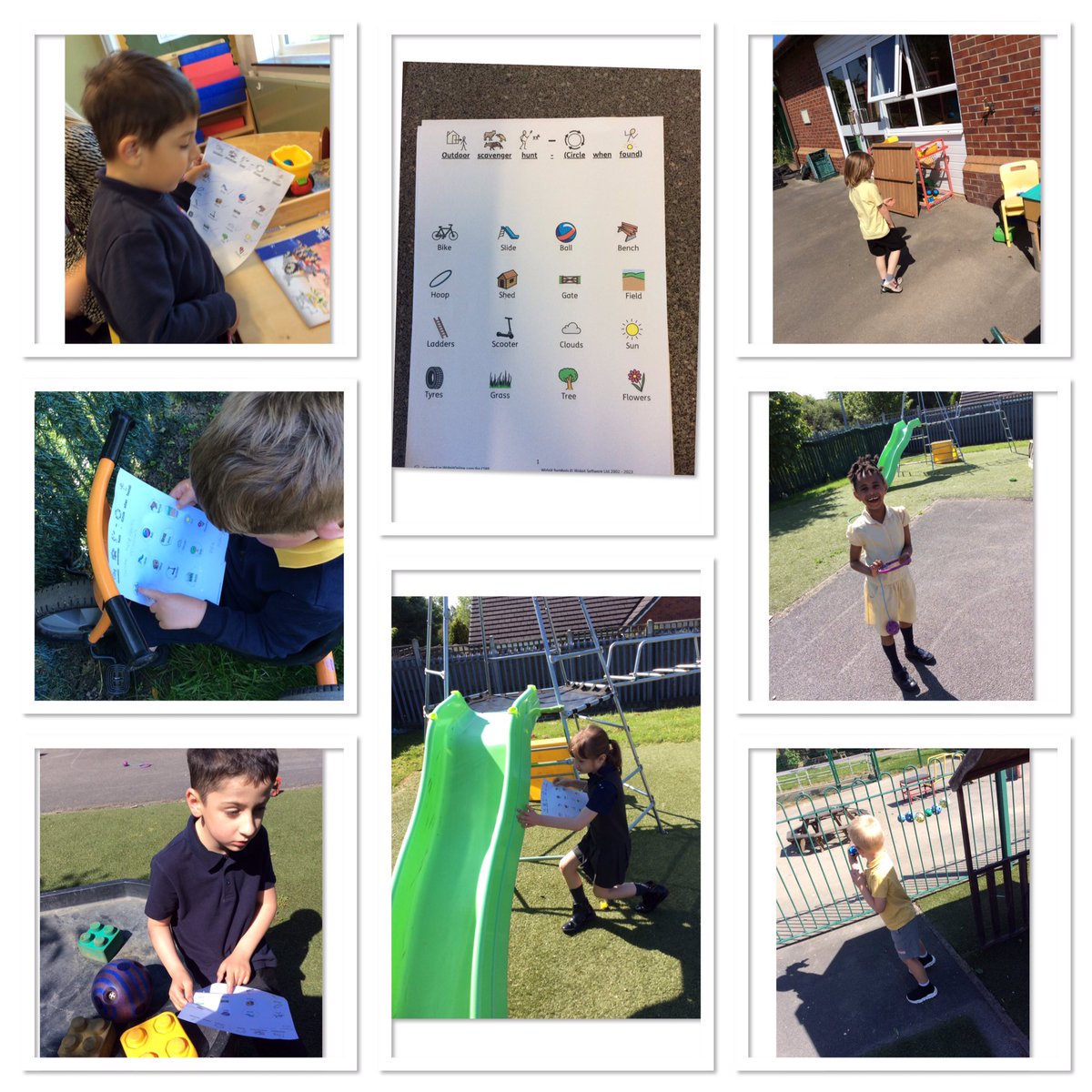 ACMeadstead's tweet photo. This morning we made most of the sunshine by doing a scavenger hunt outside. All our children used their communication and interaction skills to find all the different objects. It was so much fun! 😀 ☀️ @AETAcademies @MeadsteadPA @MeadsteadHoS https://t.co/gfE1DcDyUZ