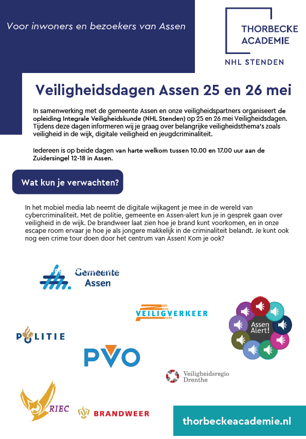 AssenAlert's tweet image. @AssenAlert is ook aanwezig! Kom langs aan de Zuidersingel 12 in Assen! #Stenden #Thorbecke #Assen #Buurtpreventie