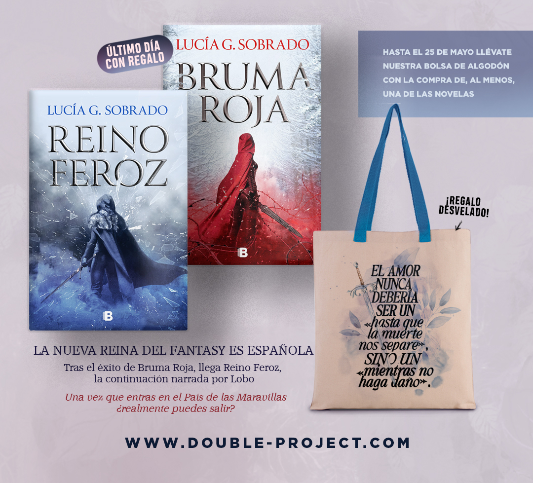 ¡Bueno, Bueno! Que tenemos super abandonado twitter pero por <a href="/LGSobrado/">Lucía G. Sobrado</a> y @Pilkunnussita debemos hacer actor de presencia 😏🔥 ¡Hoy celebramos sus publicaciones! ¡Último día para haceros con sus regalinchis! double-project.com