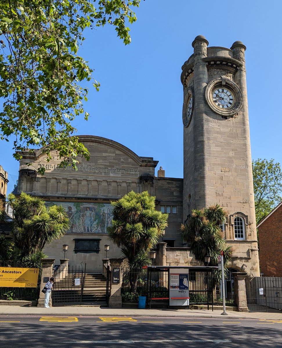 The Horniman Museum building opened on 29 June 1901, with the building designed by Charles Harrison Townsend. Since then we’ve changed, adapted and grown, but that original building is still standing, now 122 years old. #HeritageMW horniman.ac.uk/our-history/