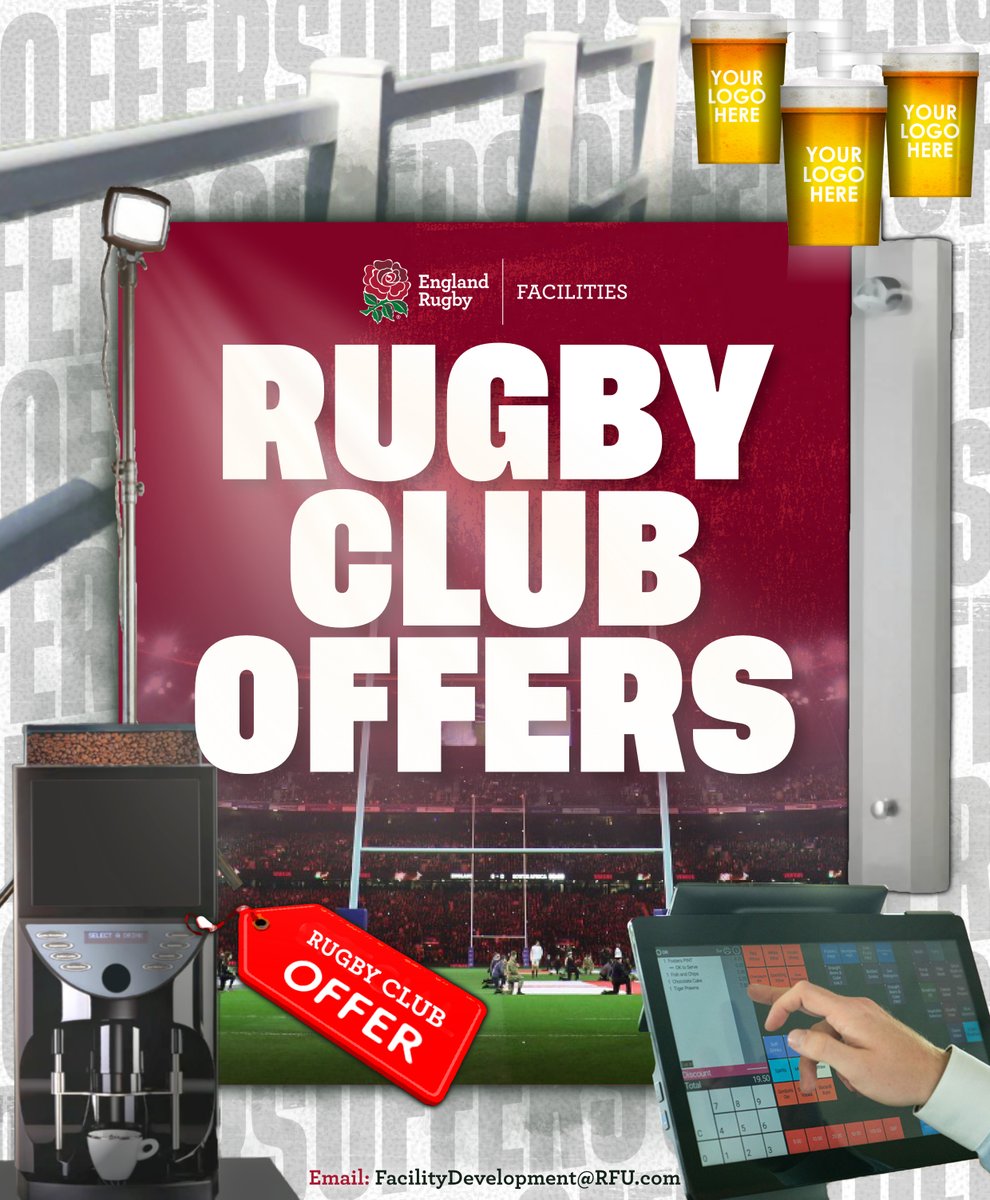 Check out our selection of offers for Rugby Clubs   

👉 bit.ly/3pBn4KZ