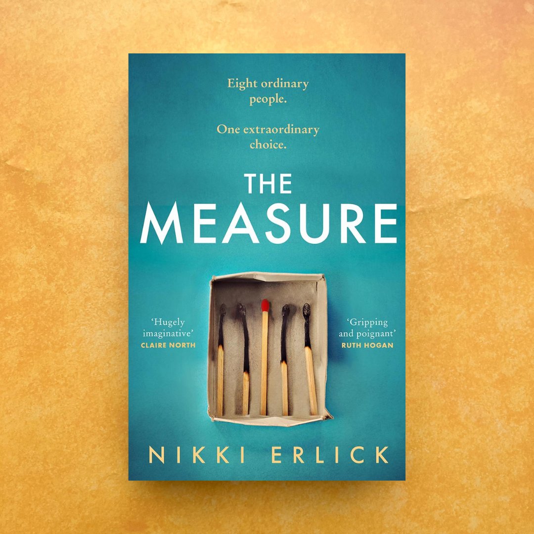 Eight ordinary people. One extraordinary choice. The compelling story about family, friendship, hope and destiny, The Measure by @nikkierlick, is also out in paperback today. ✨